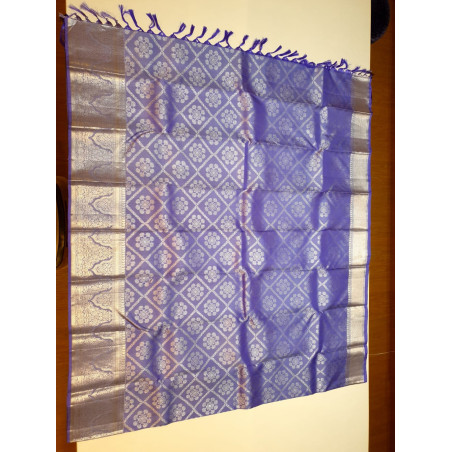 PS324 - PURE KANJIVARAM SILK SAREE - LILAC