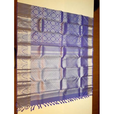 PS324 - PURE KANJIVARAM SILK SAREE - LILAC