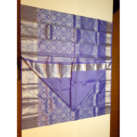 PS324 - PURE KANJIVARAM SILK SAREE - LILAC
