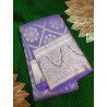 PS324 - PURE KANJIVARAM SILK SAREE - LILAC