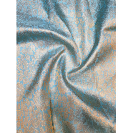 PS330 - PURE KANJIVARAM SILK SAREE - BLUE