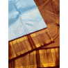 PS330 - PURE KANJIVARAM SILK SAREE - BLUE