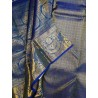 Royal Blue Gold Zari Woven Silk Saree | Premium Bridal & Festive Wear