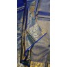 Royal Blue Gold Zari Woven Silk Saree | Premium Bridal & Festive Wear