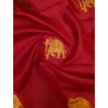 PS335 - PURE KANJIVARAM SILK SAREE - RED