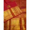PS335 - PURE KANJIVARAM SILK SAREE - RED