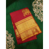 PS335 - PURE KANJIVARAM SILK SAREE - RED