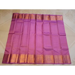 2G Pure Kanjivaram Silk Saree Pink with Gold Zari | Traditional Bridal Wear | Prahla Silks