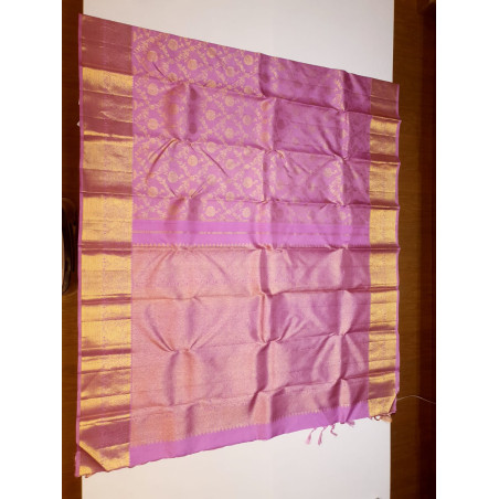 PS336 - PURE KANJIVARAM SILK SAREE - PINK