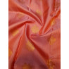 PS338 - PURE KANJIVARAM SILK SAREE - PEACH
