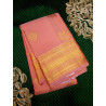 PS338 - PURE KANJIVARAM SILK SAREE - PEACH