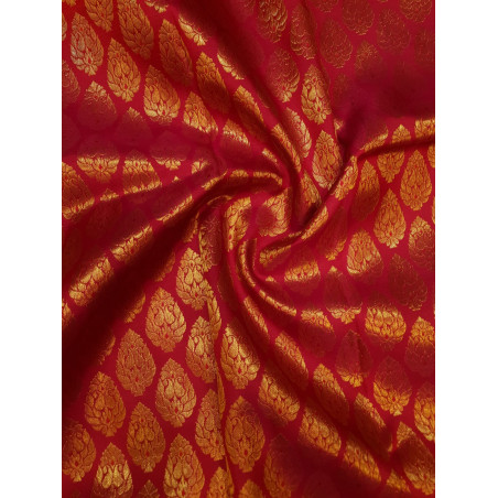 PS343 - PURE KANJIVARAM SILKS SAREE - CORAL PINK