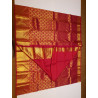 PS343 - PURE KANJIVARAM SILKS SAREE - CORAL PINK