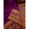 PS345 - PURE KANJIVARAM SILK SAREE -MAGENTA
