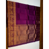 PS345 - PURE KANJIVARAM SILK SAREE -MAGENTA