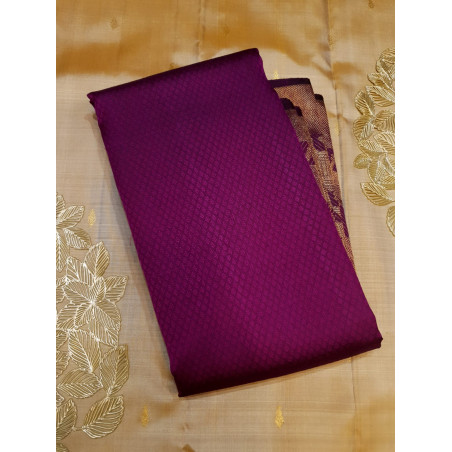 PS345 - PURE KANJIVARAM SILK SAREE -MAGENTA