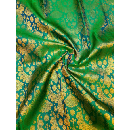 PS346 - PURE KANJIVARAM SILKS SAREE - GREEN