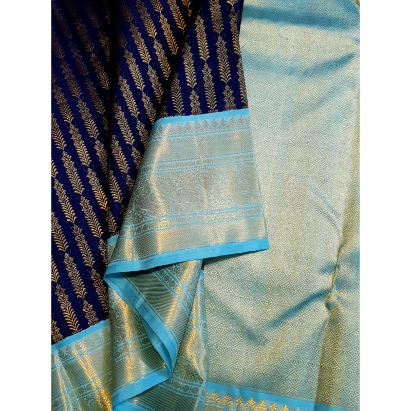 2GbPure Zar Korvai Kanjivaram Silk Sarees authentic by Prahla Silks
