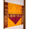 PS347 - PURE KANJIVARAM SILKS SAREE - YELLOW