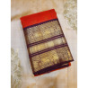PS349 - 2G PURE KANJIVARAM SILK SAREE - RED