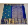 2G Pure Kanjivaram Silk Saree with Buttas and Grand Zari Border- Peacock Blue | Prahla Silks