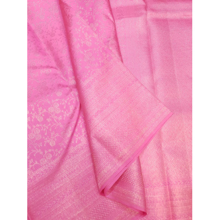 PS351 - PURE KANJIVARAM SILK SAREE - PINK