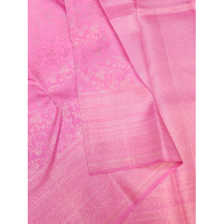 PS351 - PURE KANJIVARAM SILK SAREE - PINK