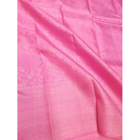 PS351 - PURE KANJIVARAM SILK SAREE - PINK