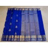 2G Pure Kanjivaram Silk Saree – Royal Blue with Traditional Pallakku Gold Zari Border | Prahla Silks