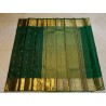 2G Pure Kanjivaram Silk Saree in Emerald Green with Gold Zari Border | Prahla Silks
