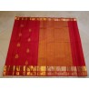 2G Pure Kanjivaram Silk Saree in Chilli red Gold Zari | Prahla Silks