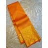 2G Pure Kanjivaram Silk Saree Orange | Prahla Silks | Brocade Designs with Gold Zari Weaves