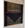 2G Pure Kanjivaram Silk Saree Jet Black with Dual Gold & Silver Zari | Prahla Silks
