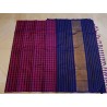2G Pure Kanjivaram Silk Saree Rani Pink with Royal Blue Checks and Gold Zari | Prahla Silks