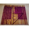 2G Pure Kanjivaram Silk Saree Royal Wine Purple with Rich Gold Zari Weaving | Prahla Silks