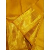 2G Pure Kanjivaram Silk Saree with Buttas and Grand Zari Border- Yellow | Prahla Silks