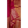 2G Pure Kanjivaram Silk Saree with Buttas and Grand Zari Border- Pink | Prahla Silks