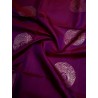 Pure Kanchi Soft Silk Sarees Lavender and purple