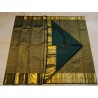 2G Pure Kanjivaram Silk Saree Olive Green Bottle Green Shade with Gold Zari Butta & Traditional Border | Prahla Silks
