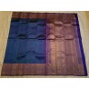 2G Pure Kanjivaram Silk Saree Royal Blue with Gold Zari Butta & Rich Zari Border | Prahla Silks