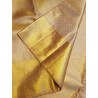 2G Pure Kanjivaram Silk Saree Ivory Off White with Rich Gold Zari Border | Prahla Silks