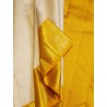 2G Pure Kanjivaram Silk Saree Off White with Rich Gold Zari Border | Bridal Muhurtham Collection | Prahla Silks