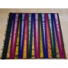2G Pure Kanjivaram Silk Saree Gold Tissue with Multicolour Stripes & Pink Border | Prahla Silks