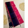 Pure Kanchi Soft Silk Sarees Pink and Blue