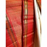 2G Pure Kanjivaram Silk Saree Off White with Red Contrast Border & Gold Elephant Butta | Prahla Silks