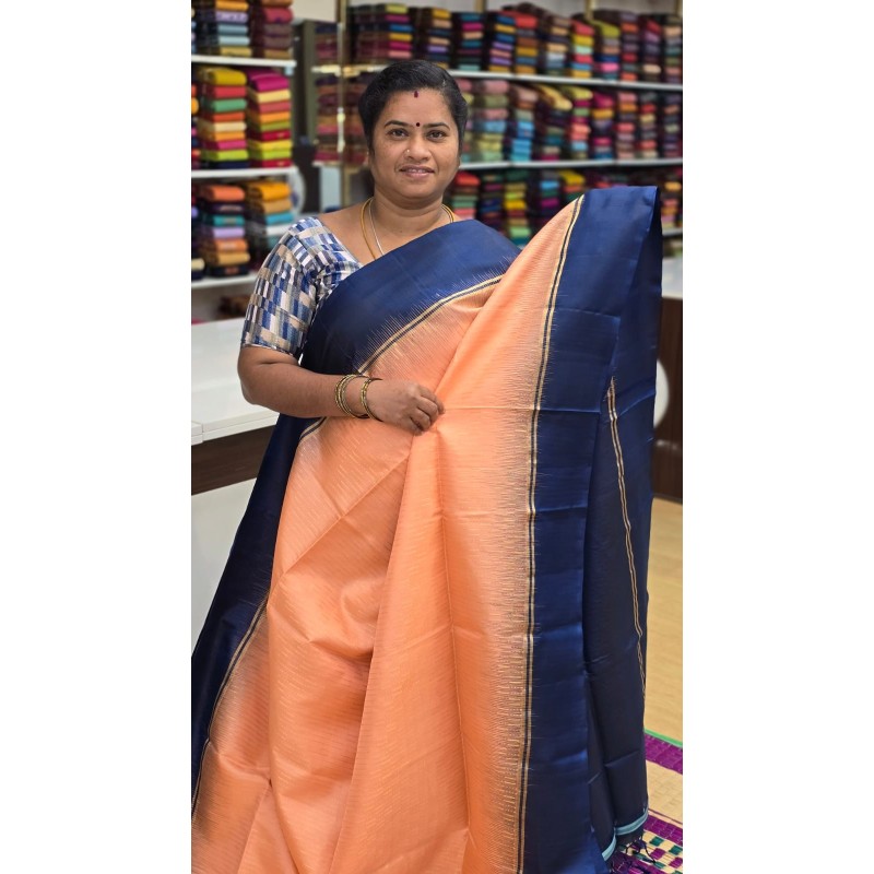 Pure Kanchi Soft Silk Sarees Blue