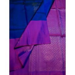 Pure Kanchi Soft Silk Sarees Blue