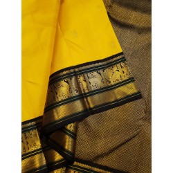 2G Pure Korvai Kanchipuram Silk Saree