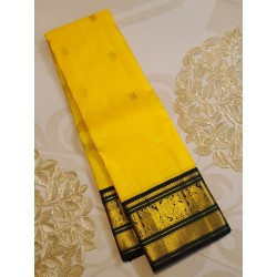 2G Pure Korvai Kanchipuram Silk Saree