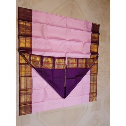 2G Pure Korvai Kanchipuram Silk Saree